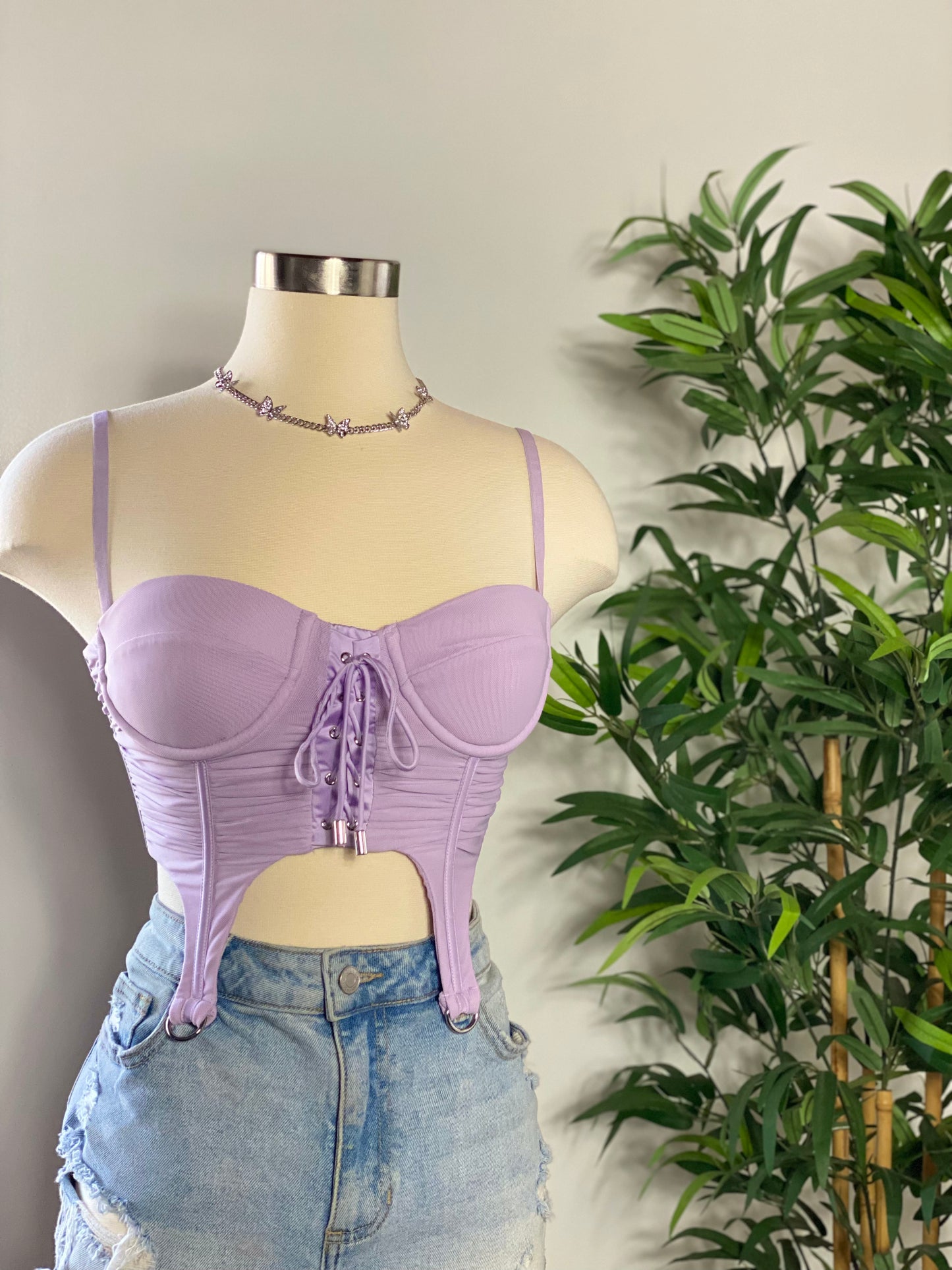 Enchanted Purple Corset